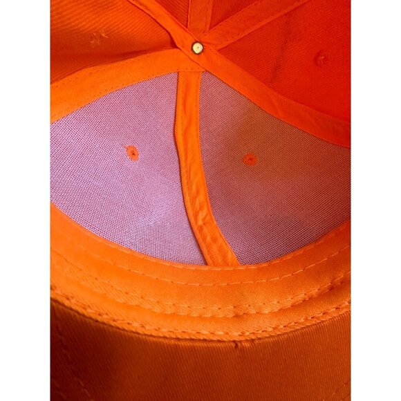 Lincoln Lodge Orange Embroidered Patch Hat Cap Adjustable Snapback - Picture 9 of 9
